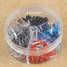 管型预绝缘端头超值包装TE-200（旋转盒）